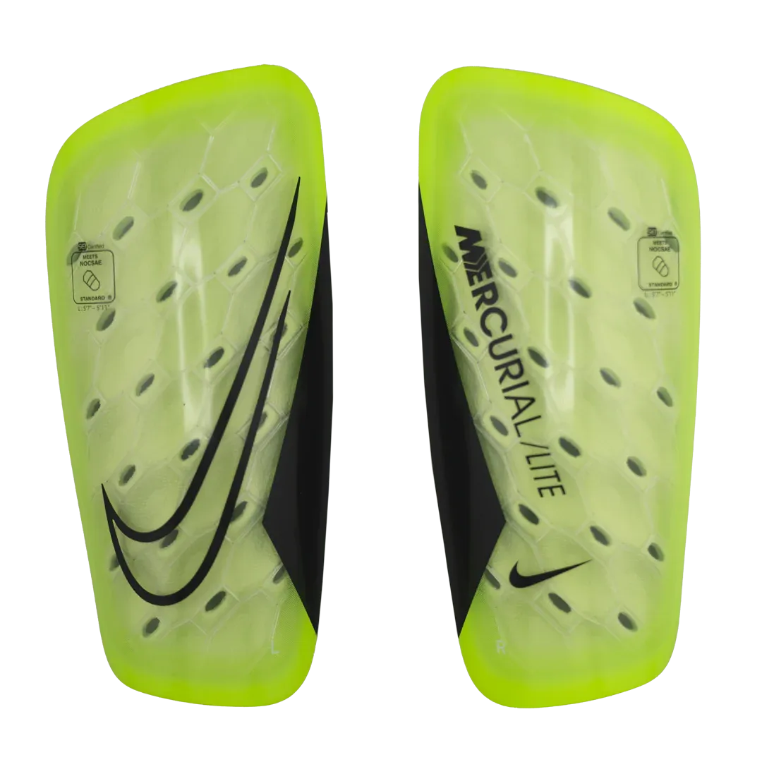 Nike Mercurial Lite Shin Guards Volt/Black