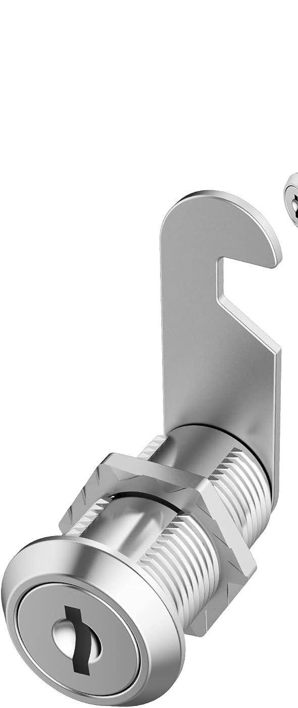 Pool Table Lock with 1-1/8&quot; x 30mm Cylinder-Chrome Finish