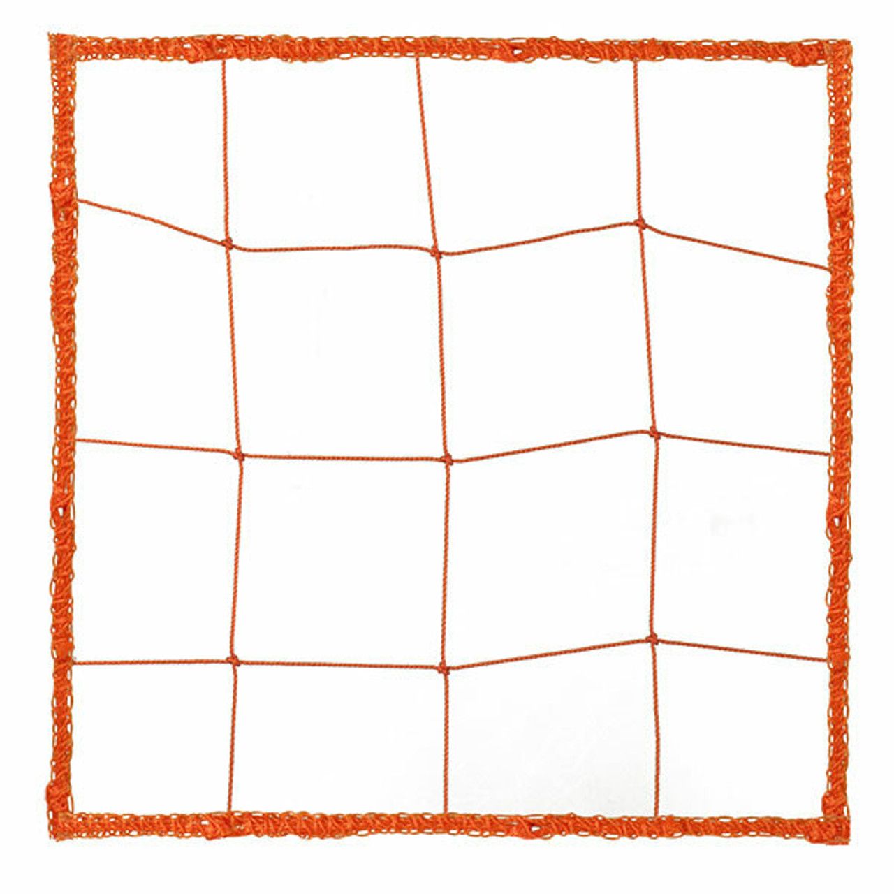Champion Sports 8&#39; x 24&#39; 2.5 MM Official Size Soccer Net - Orange - Pair