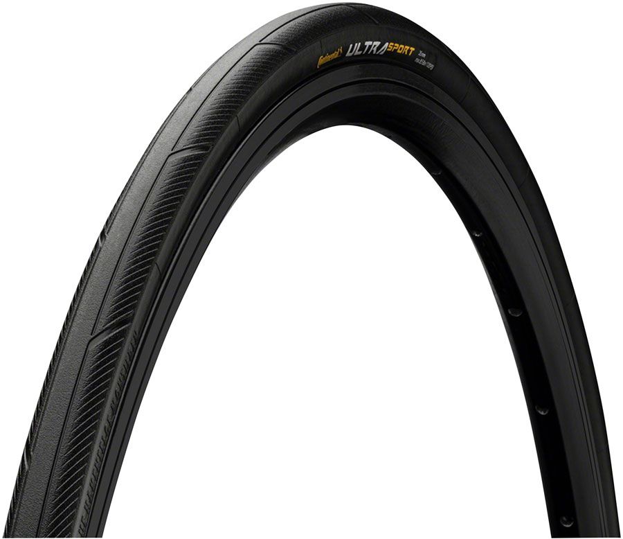 Continental Ultra Sport III Tire - 700 x 28, Clincher, Wire, Black,
