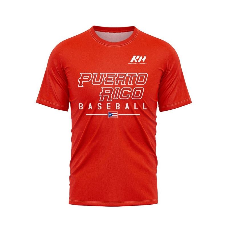 KN Puerto Rico Baseball TShirts