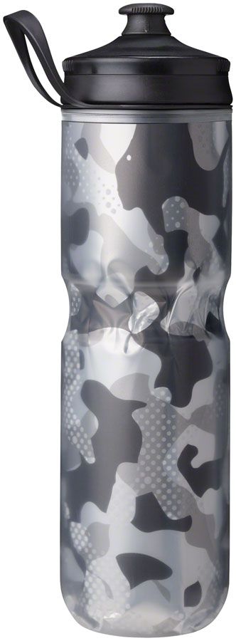 Polar Hydrapak Sport Contender Insulated Water Bottle - 24oz, Black