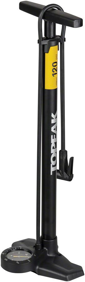 Topeak Joeblow Urban Ex Floor Pump - Steel Barrel / Plastic Base, 3.5&quot;