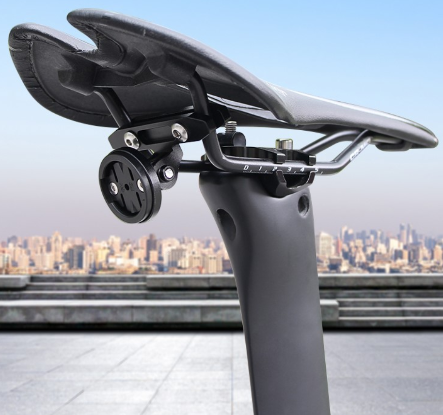 GUB 682 Bicycle Saddle Track Garmin Light / Camera Holder