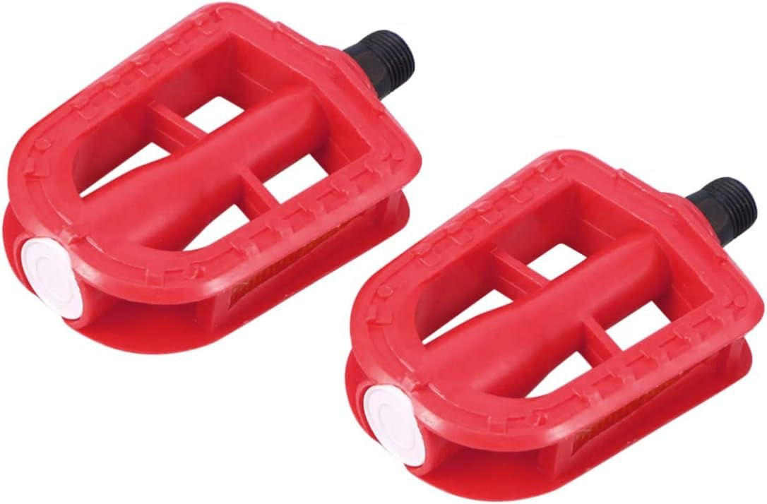 M.T.B Pedals 9/16&quot; Red Bmx bicycle