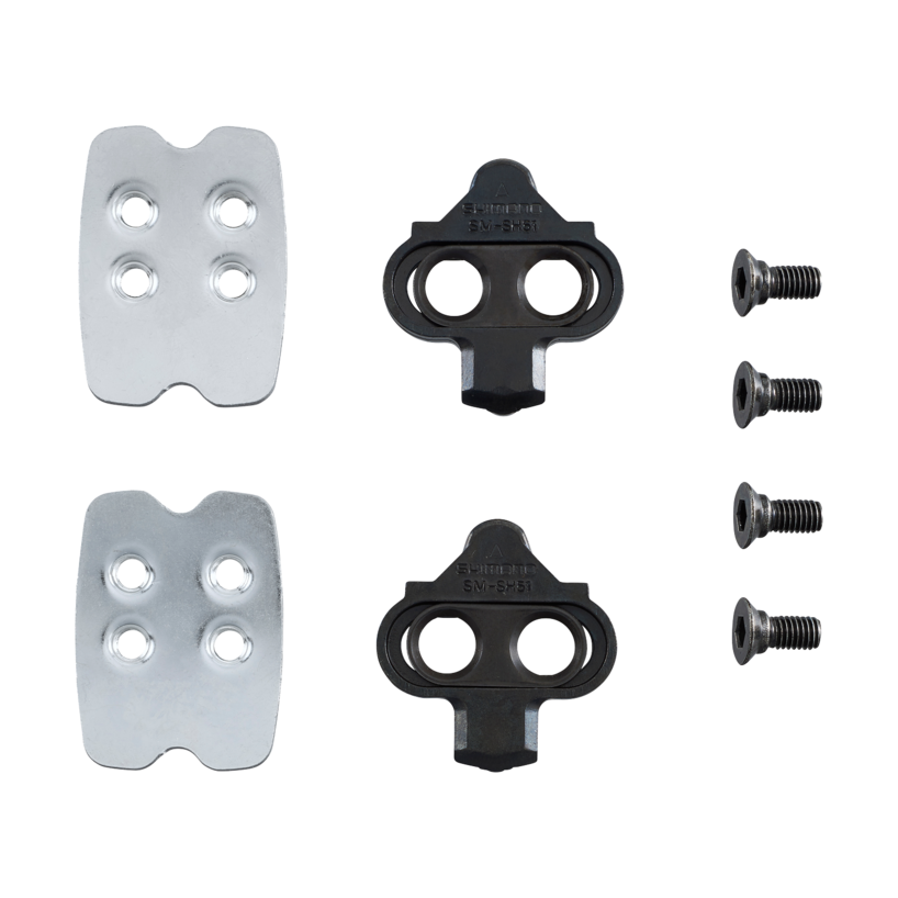 SHIMANO SH-51 CLEAT/BACKING PLATE - SINGLE RELEASE