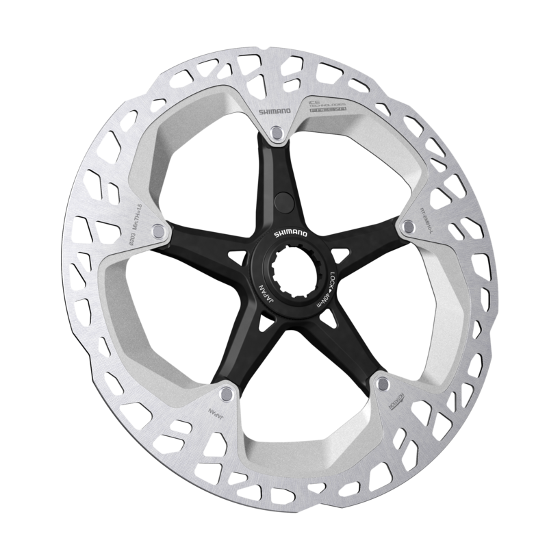 Shimano Steps RT-EM810 Disc Brake Rotor - 180mm, Center Lock, External Lockring, Rear Only with Magnet Bracket