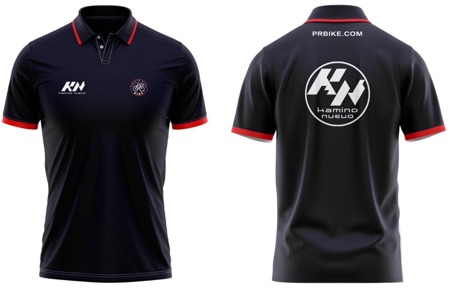 KN Polo Shirt Blue/Red