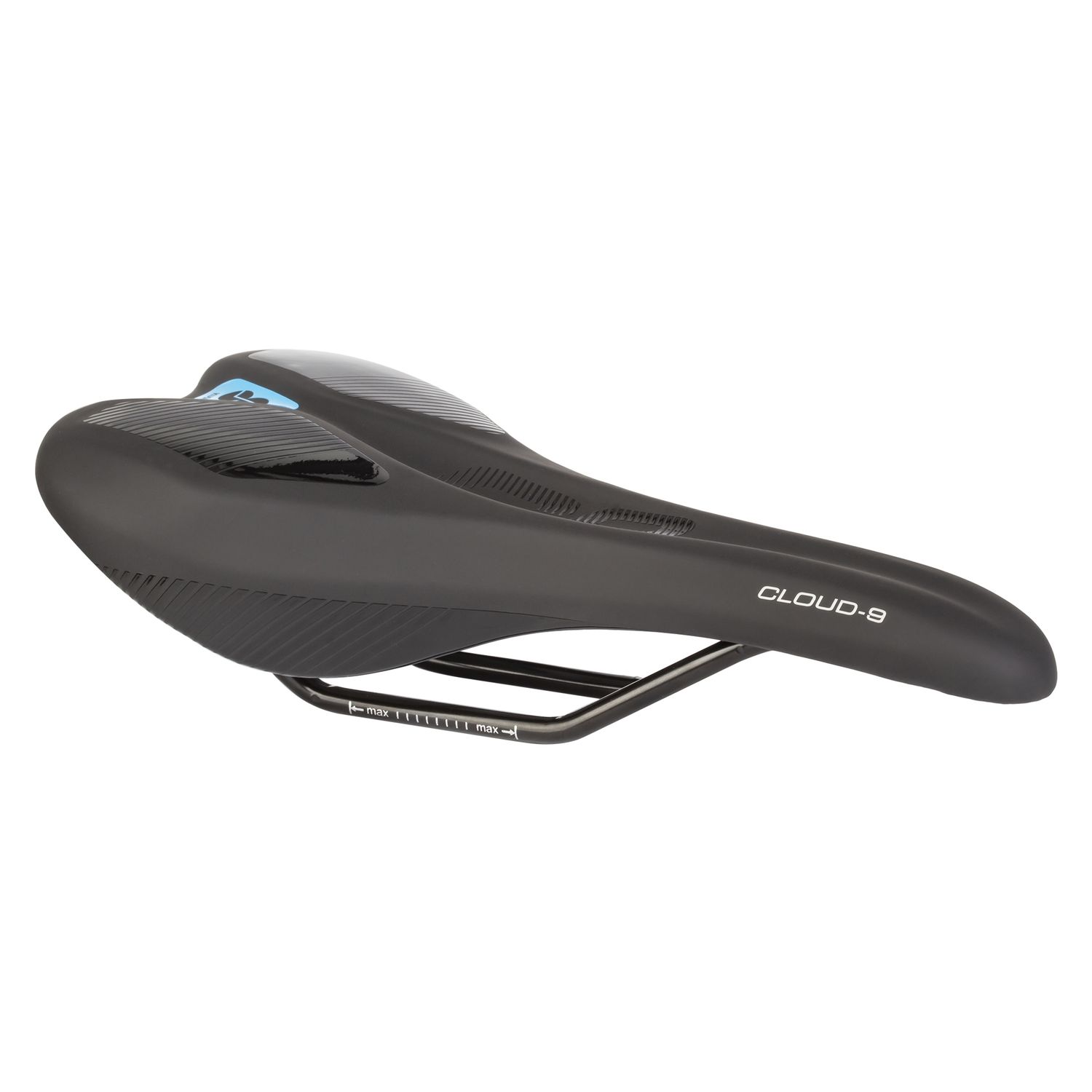 CLOUD 9 SADDLE C9 KUSH PLUS NARROW MEMORY FOAM BK.