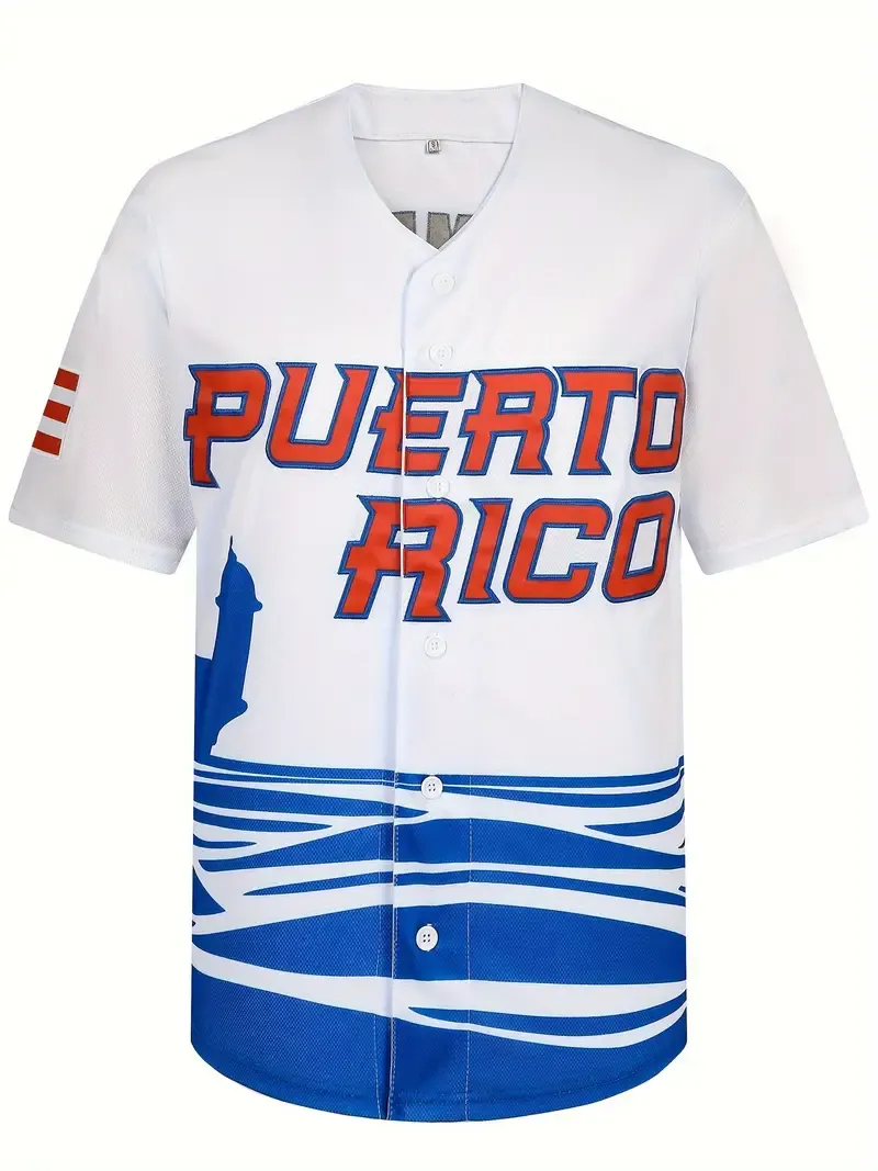 Puerto Rico Clasico T-Shirt Garita Blue