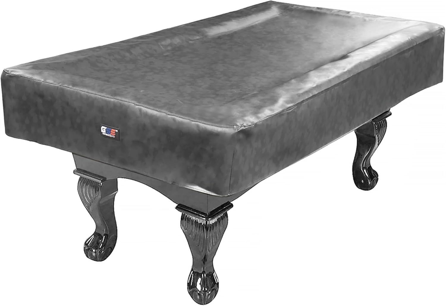 Heavy Duty Billiards Cover Gray112&#39;&#39;Lx62&#39;&#39;Wx7&#39;&#39;H