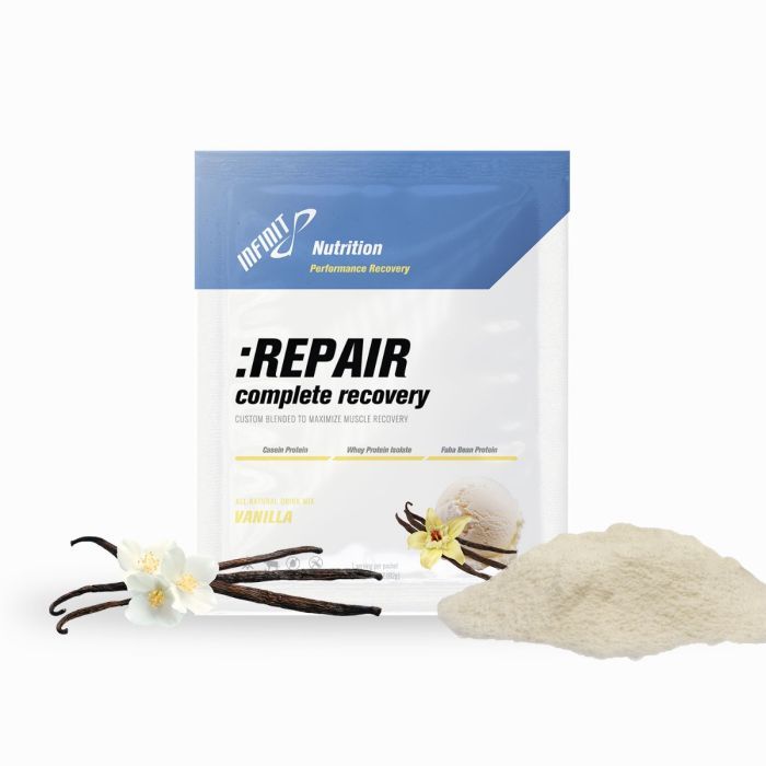Infinit Nutrition Repair Recovery Drink Mix - Vanilla, Single Serving Packets