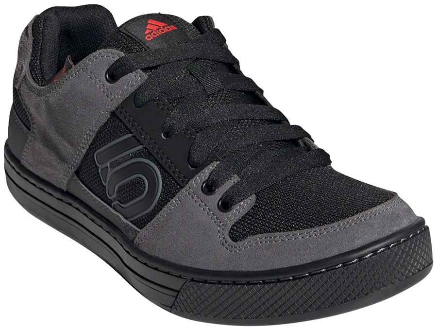Five Ten Freerider Flat Shoes - Men&#39;s, Gray Five / Core Black / Gray Four
