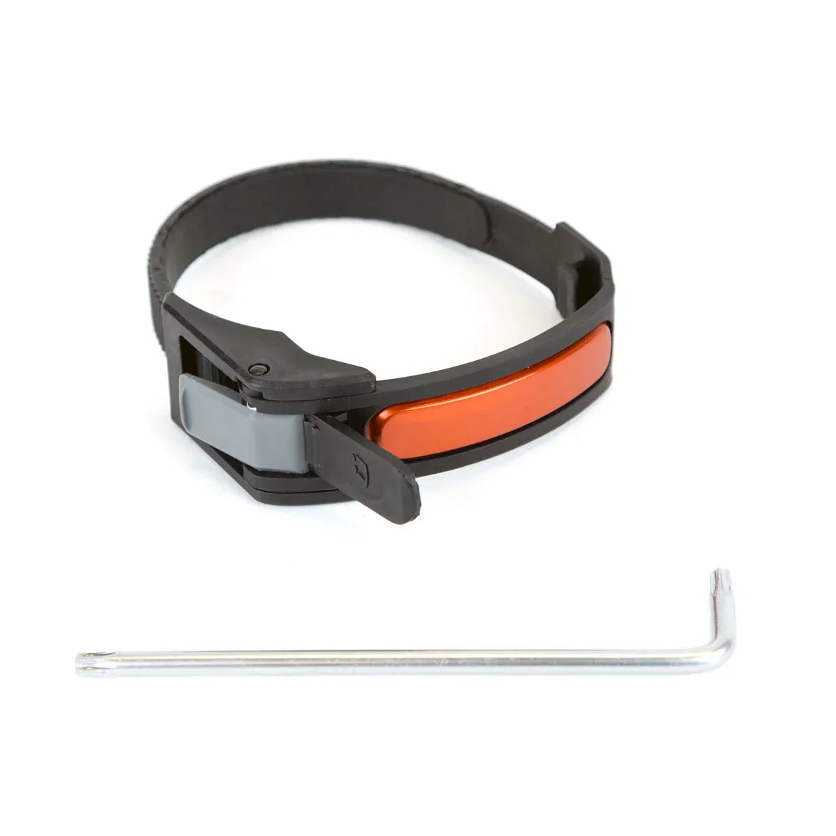 Kuat NV 2.0 Rear Tire Strap with TT40ST Gray Metallic