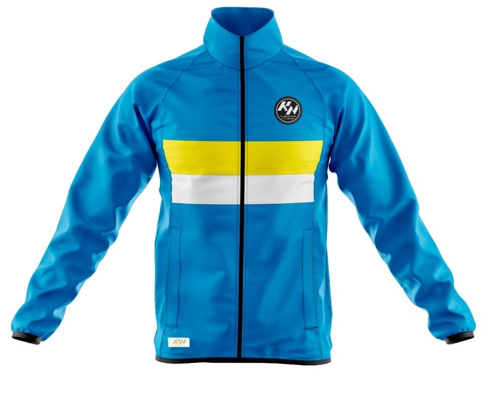 KN Rain Jacket Blue/Yellow