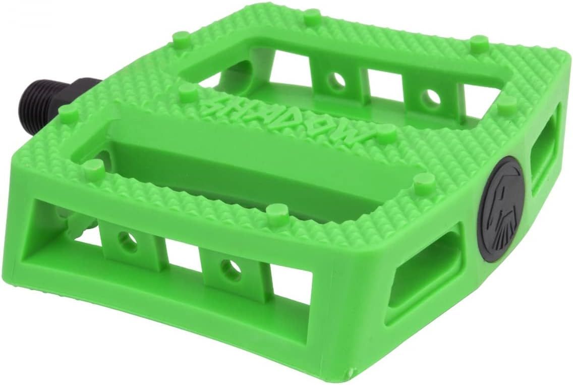 Shadow Conspiracy Ravager Plastic BMX Pedals Green