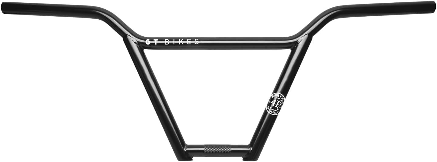 GT Original BMX Bar (4 Piece), Black, 9.125&quot;