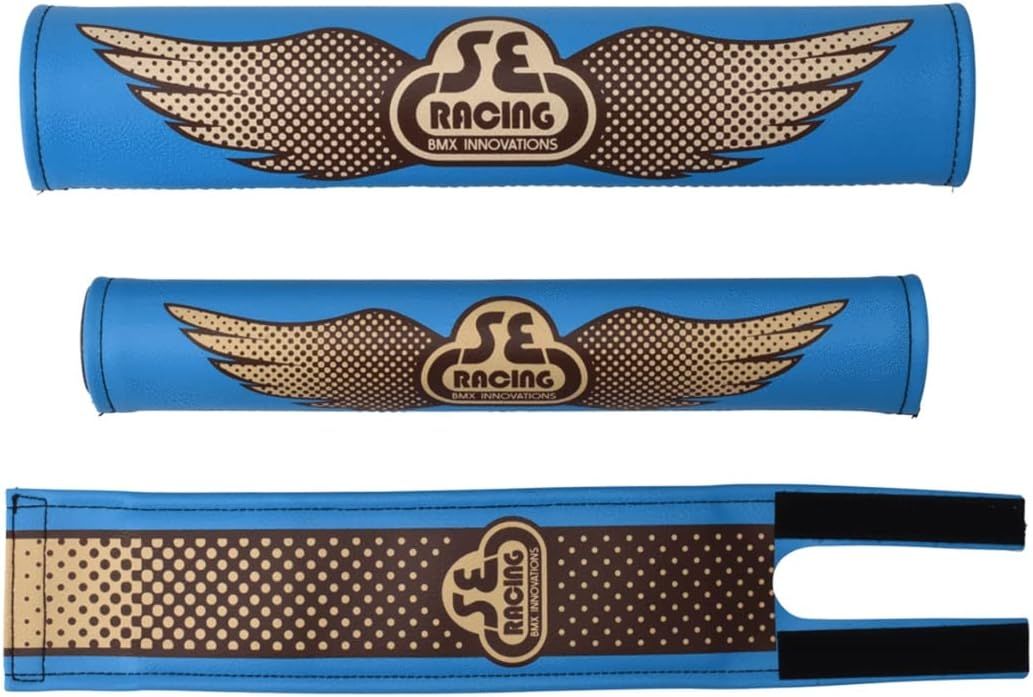 SE Bikes Pad Set Wing Fade Blue/Brown