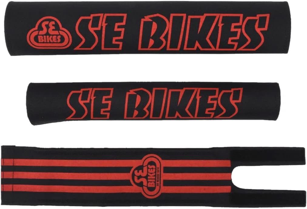 SE Bikes Pad Set Black/Red