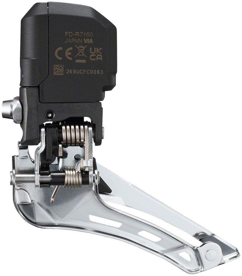 Shimano 105 FD-R7150 Di2 Front Derailleur - 2x, For 2x12-Speed, Braze-On