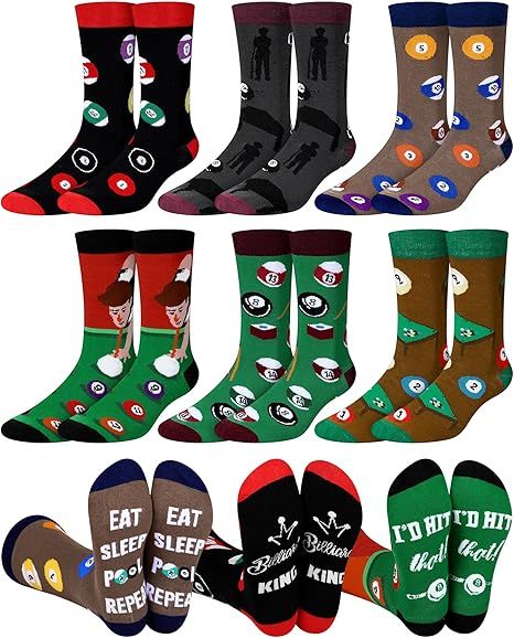 Billiards Novelty Socks