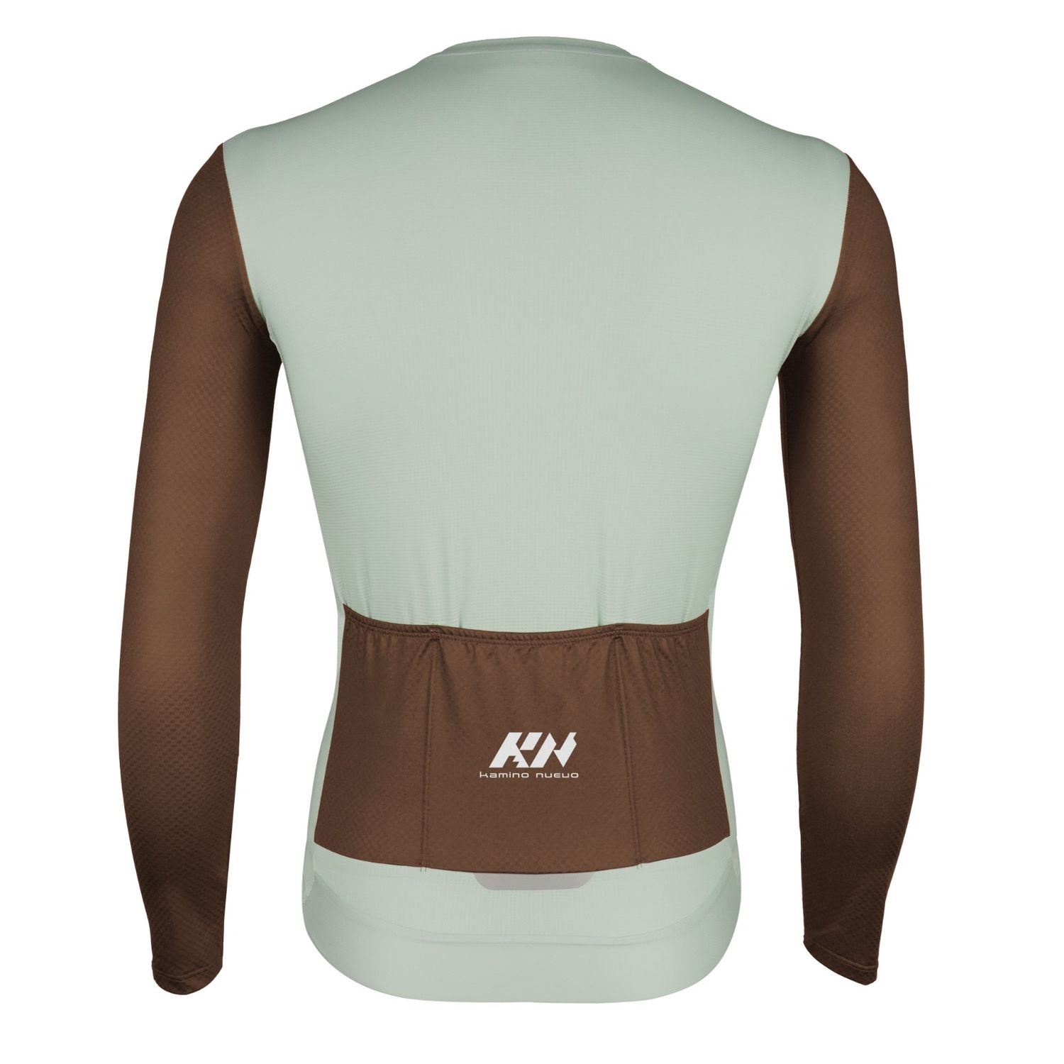KN Long Sleeve Pro Cut Mint / Brown Arms
