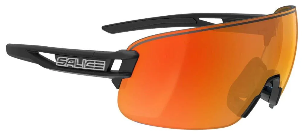 Salice Multi Sports Sunglasses Mirror Lens Red /Black 021RW