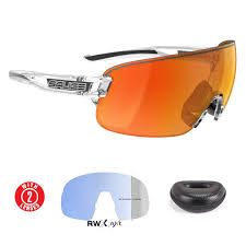 Salice Multi Sports Sunglasses Mirror Lens Crystal Red 21RWX