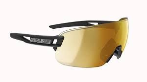 Salice Multi Sports Sunglasses Mirror Lens Black Gold 021RW