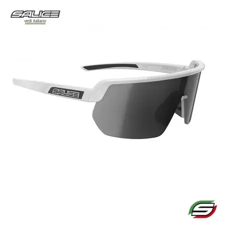 Salice Multi Sports Sunglasses White Black 023RW
