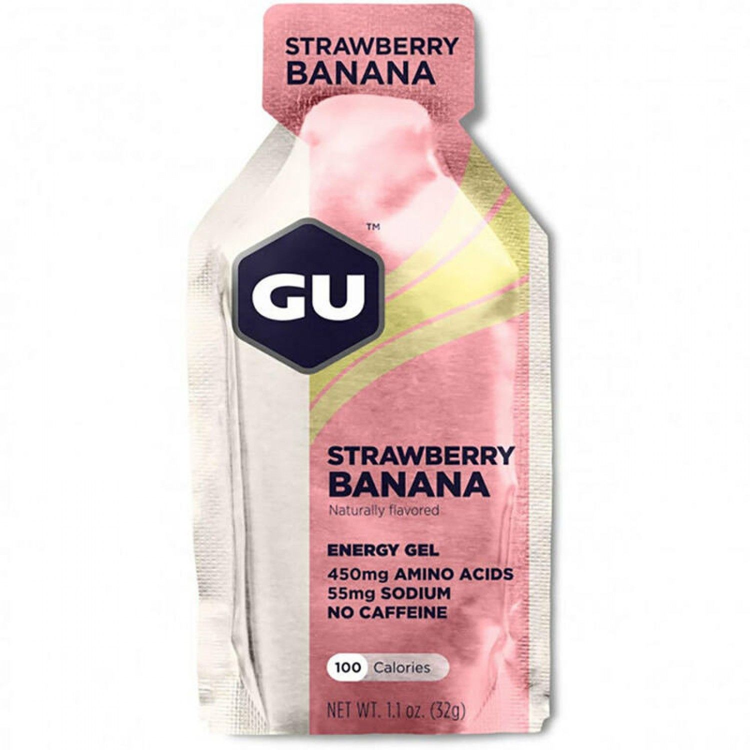 GU Energy Gel: Strawberry/Banana