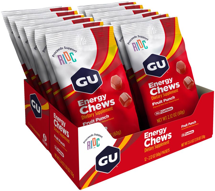 GU Energy Chews-Fruit Punch