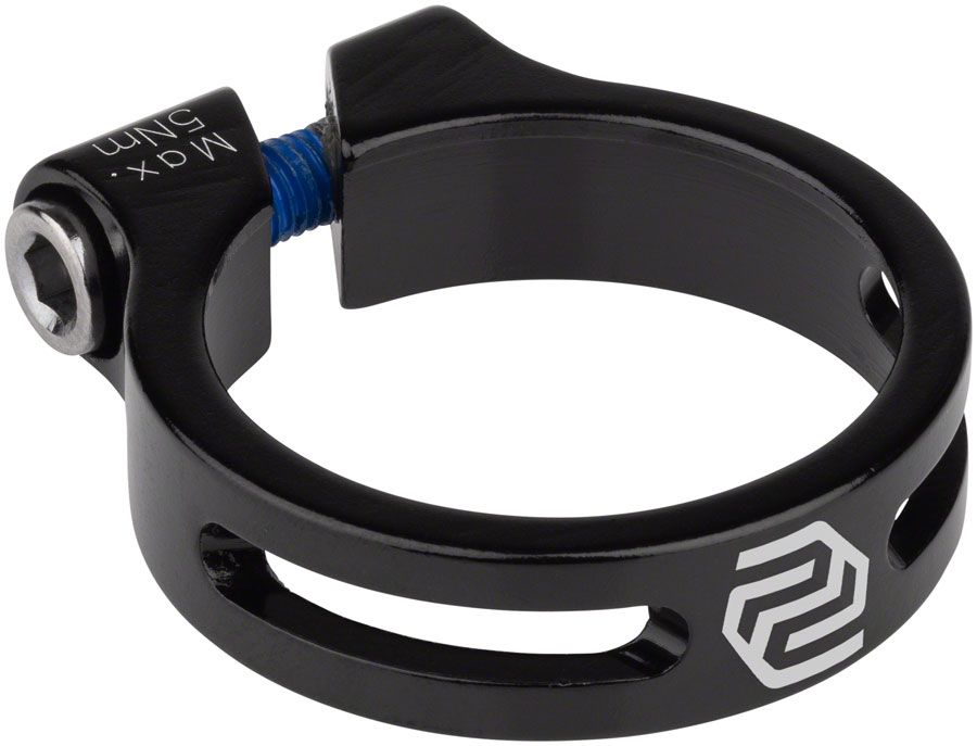 Promax MX-112C Seatpost Clamp - 34.9mm, Bolt-On, Black