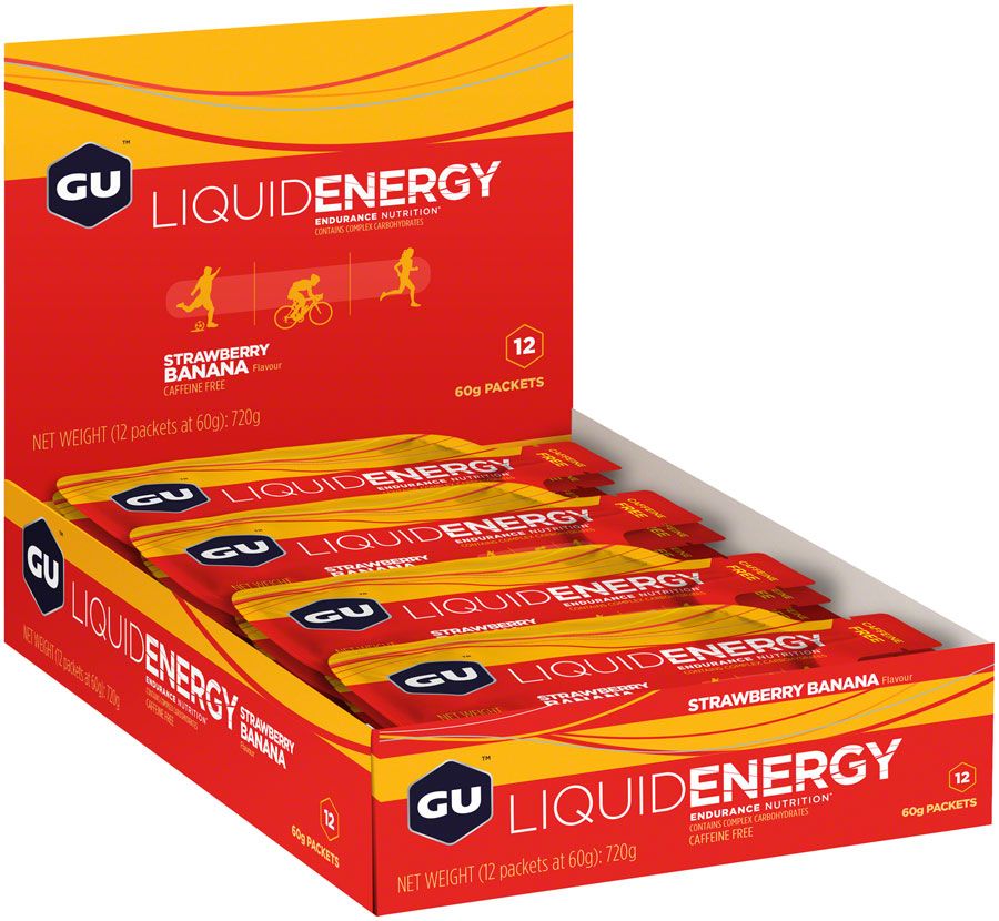 GU Liquid Energy Gel - Strawberry/Banana 60g