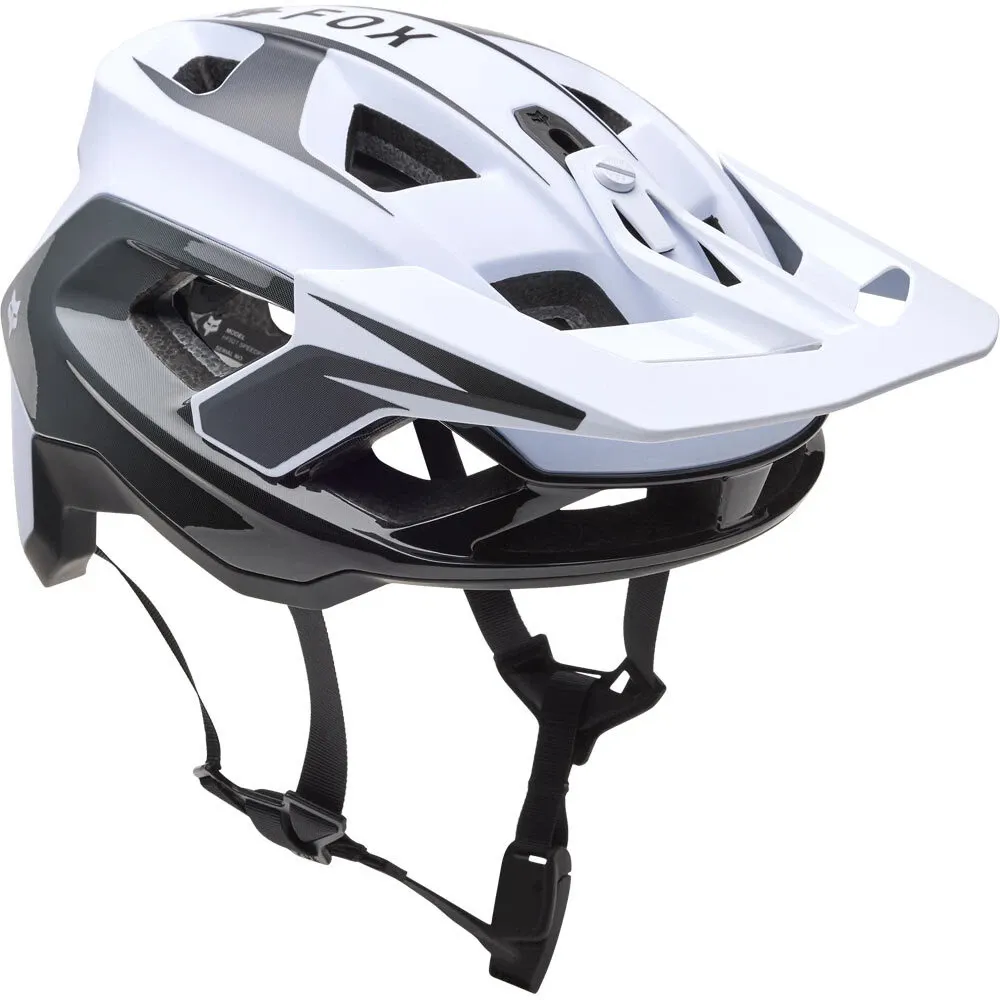 Fox Racing Speedframe Pro Defy Helmet  Pewter Gray
