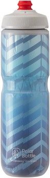 Polar Bottles Insulated Water Bottle -24oz, Cobalt Blue/Silver