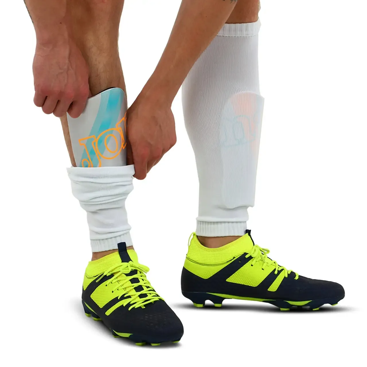 Joma Shin Guard  Grey Fluor Coral 401490.268