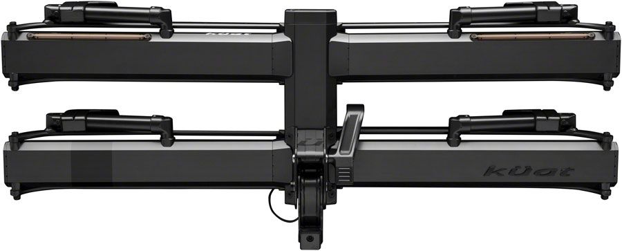 Piston Pro X Hitch Bike Rack - 2-Bike, 2&quot; Receiver, LED Lights with 4-Pin Plug, Kashima Coat, Galaxy Gray