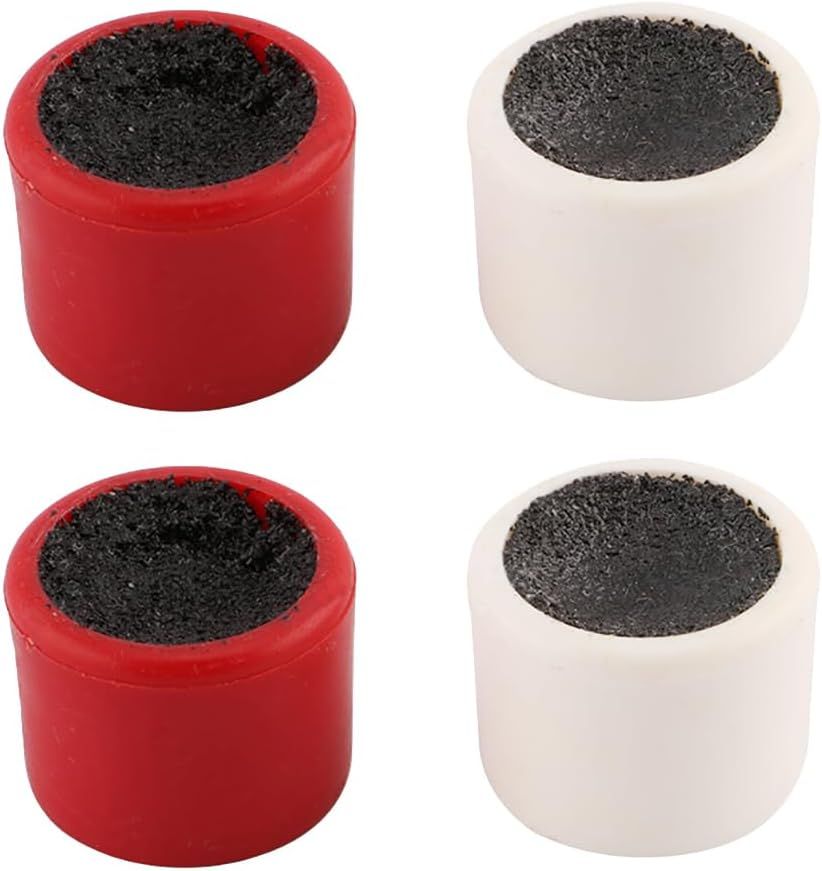 2Pcs Round Pool Cue Tip Sanding Tool