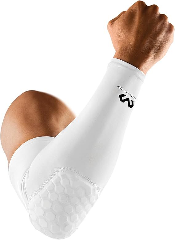 McDavid 6500 HexPad Arm Sleeve White