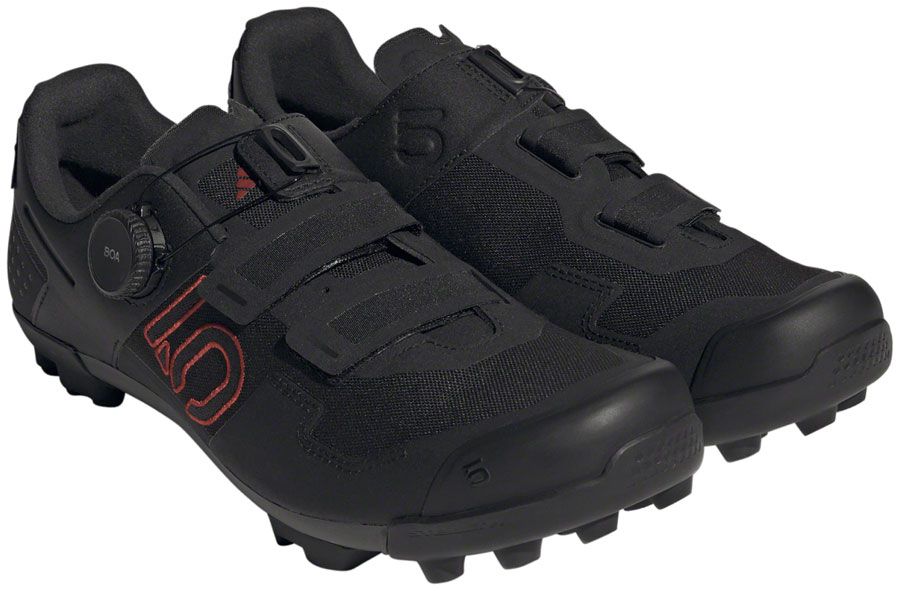 Five Ten Kestrel BOA Mountain Clipless Shoes - Men&#39;s, Core Black/Gray Six/Gray Four, Size12