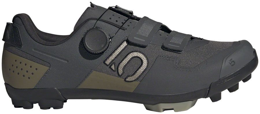 Five Ten Kestrel BOA MTB Shoes Men&#39;s, Gray Six/Silver Pebble/Olive Strata, 12