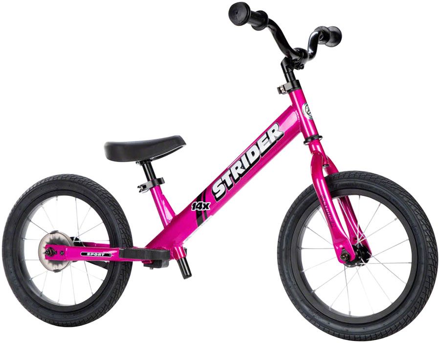 Strider 14x Classic Balance Bike Fuschia
