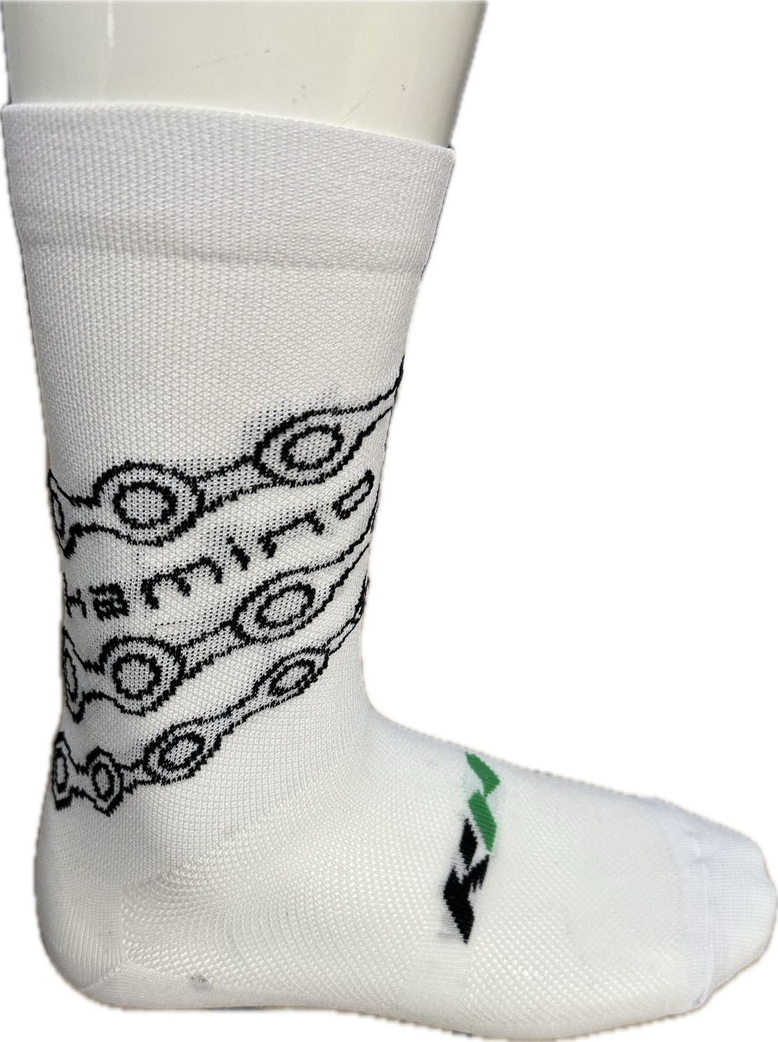 KN Chain White Socks