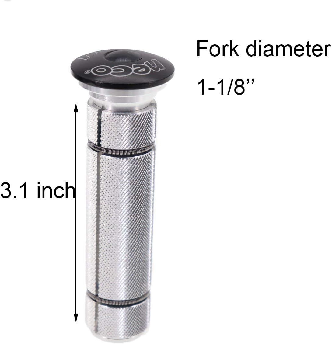 Neco Headset Expander Top Cap Star Nut Plug Bolt Stem Expanding Nut  Long Large Size