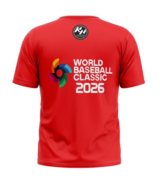 Puerto Rico Baseball Classic Tshirt 2026 Red