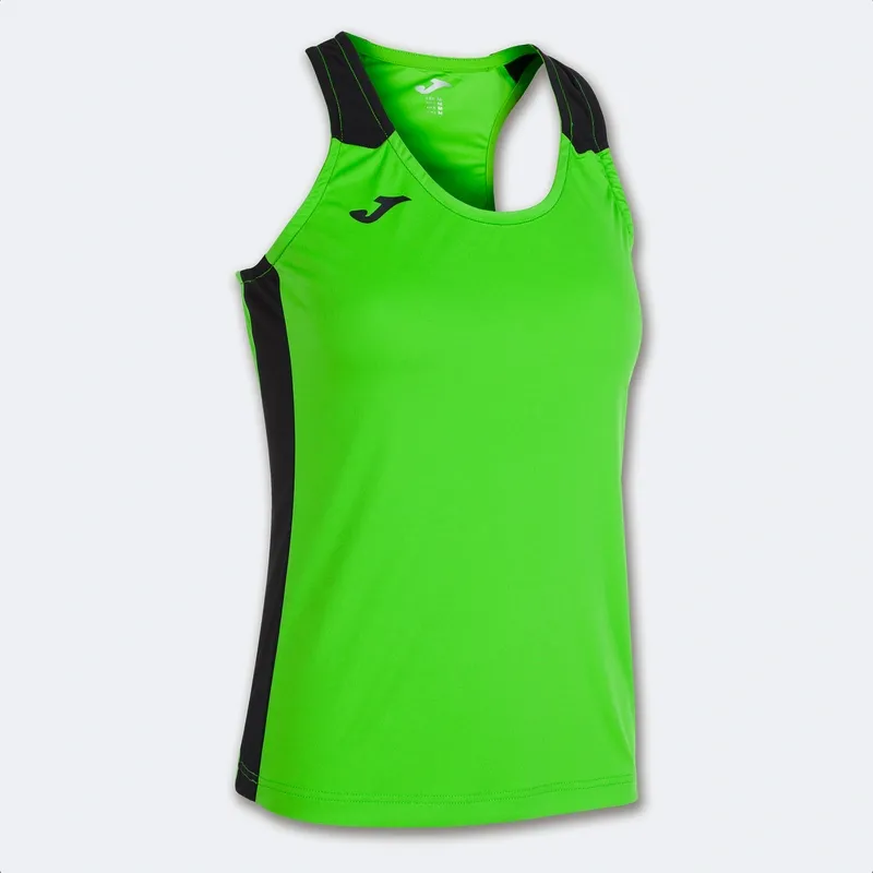 Joma Tank Top Record II Lady Fluor Green Black