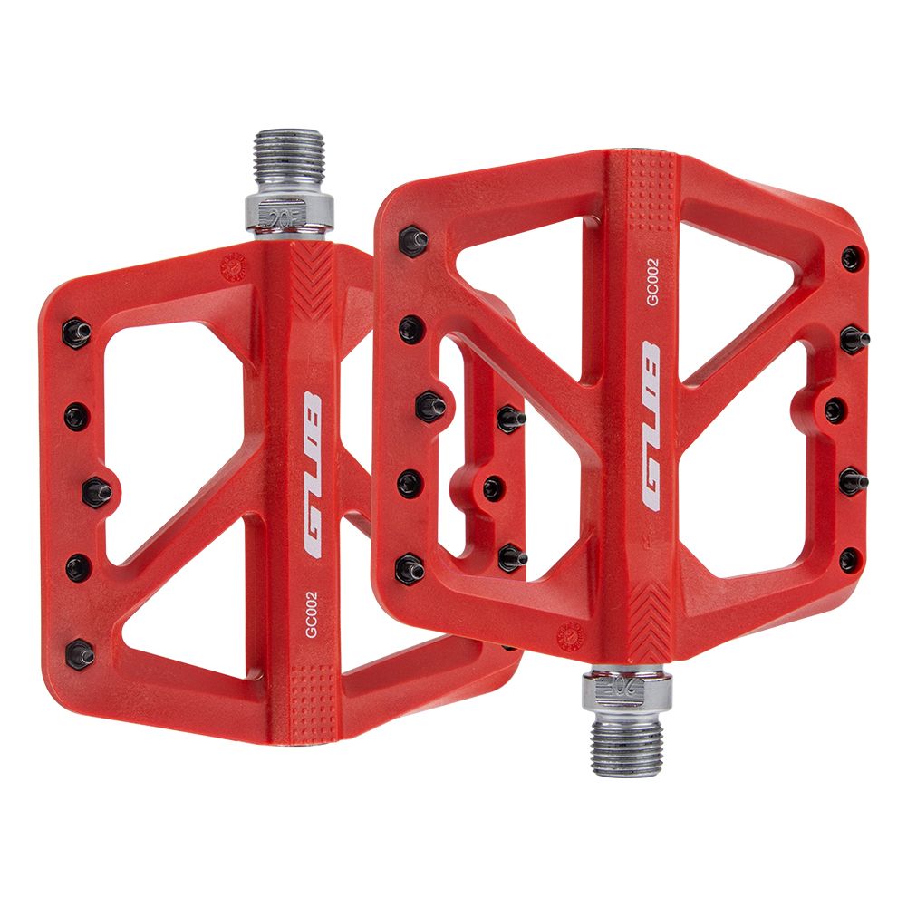 GUB GC002 Nylon Pedals Red
