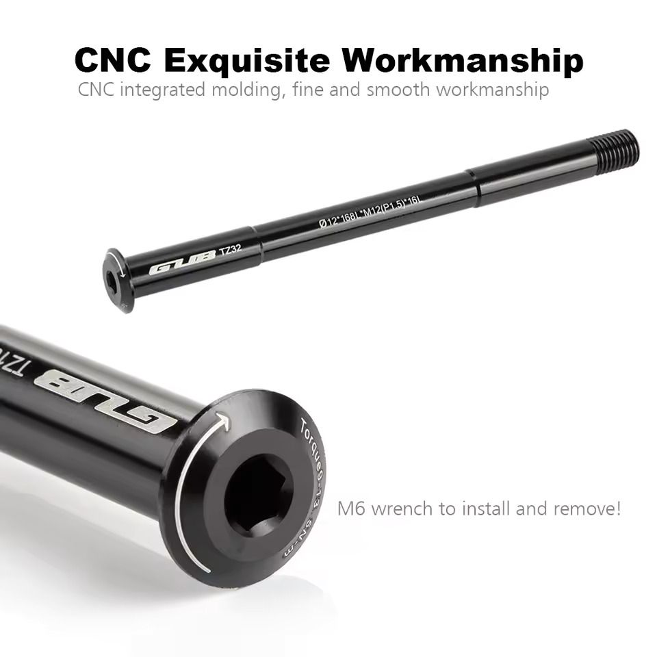 GUB TZ32 MTB Bike Thru Axle Rod Front Rear