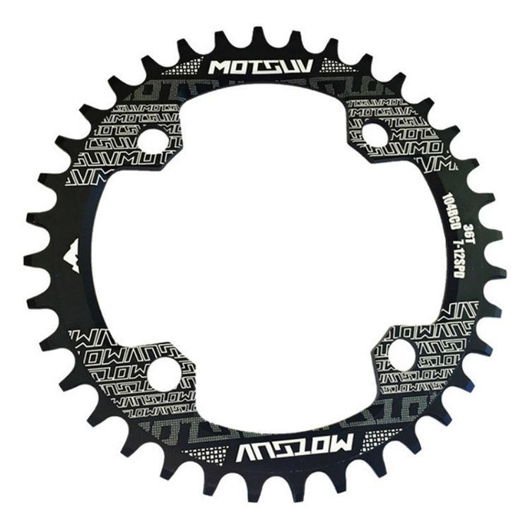 MOTSUV Narrow Wide Chainring MTB Bicycle 104BCD Tooth